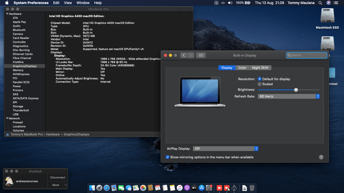 Dell Latitude E7440 4th [Intel HD 4400 + ALPS PS2 Interface] 4